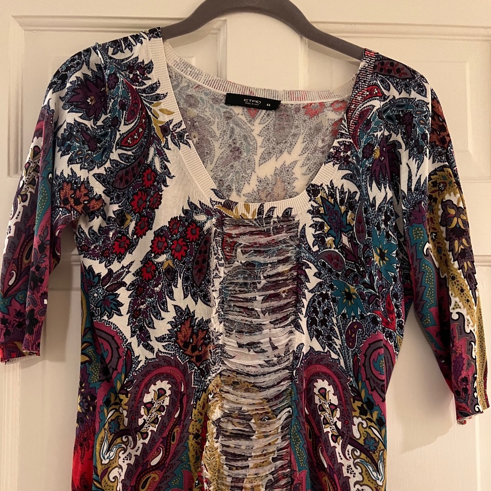 Silk Cotton ETRO top